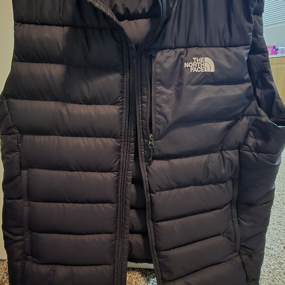 The North Face Black Puffer Vest